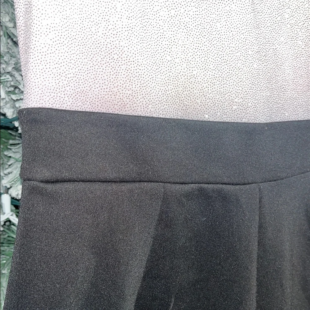 Black and tanish pink Sleeveless Romper by Enfocus Studio - Picture 7 of 13